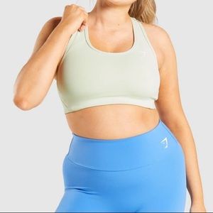 Gymshark Essential Racer Back Training Sports Bra Light Green